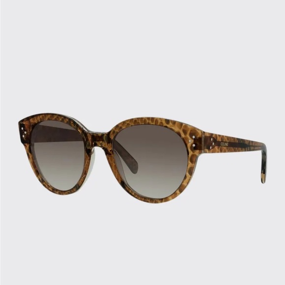 CELINE
Round Gradient Acetate Python Print Sunglasses CL40169I - Picture 4 of 7